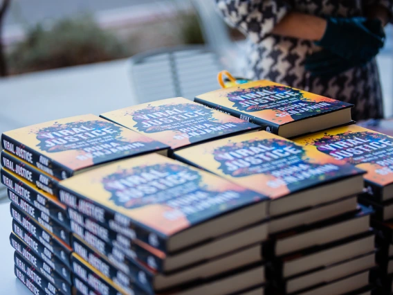 Book release table for keynote registration