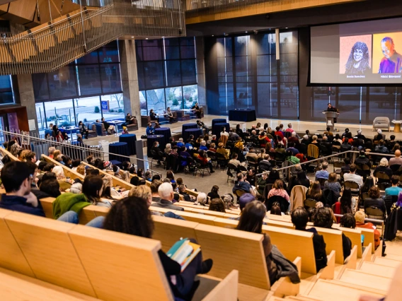 Audience view during keynote