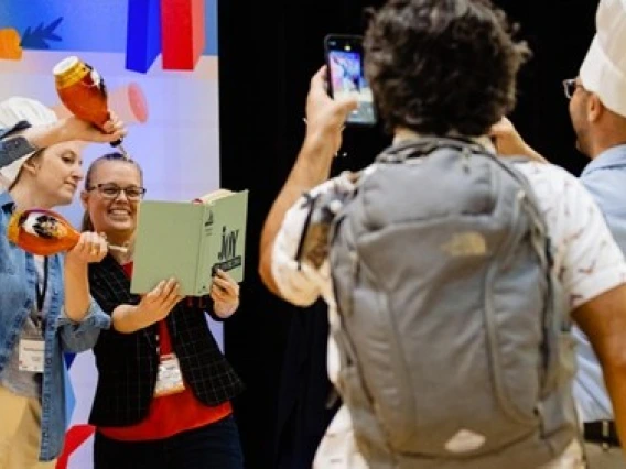 Joy of Teaching at symposium