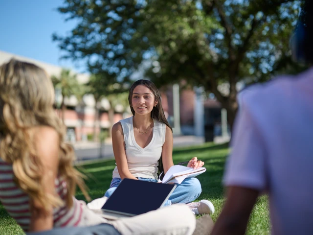 Students Studying