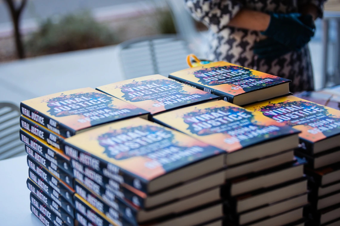 Book release table for keynote registration