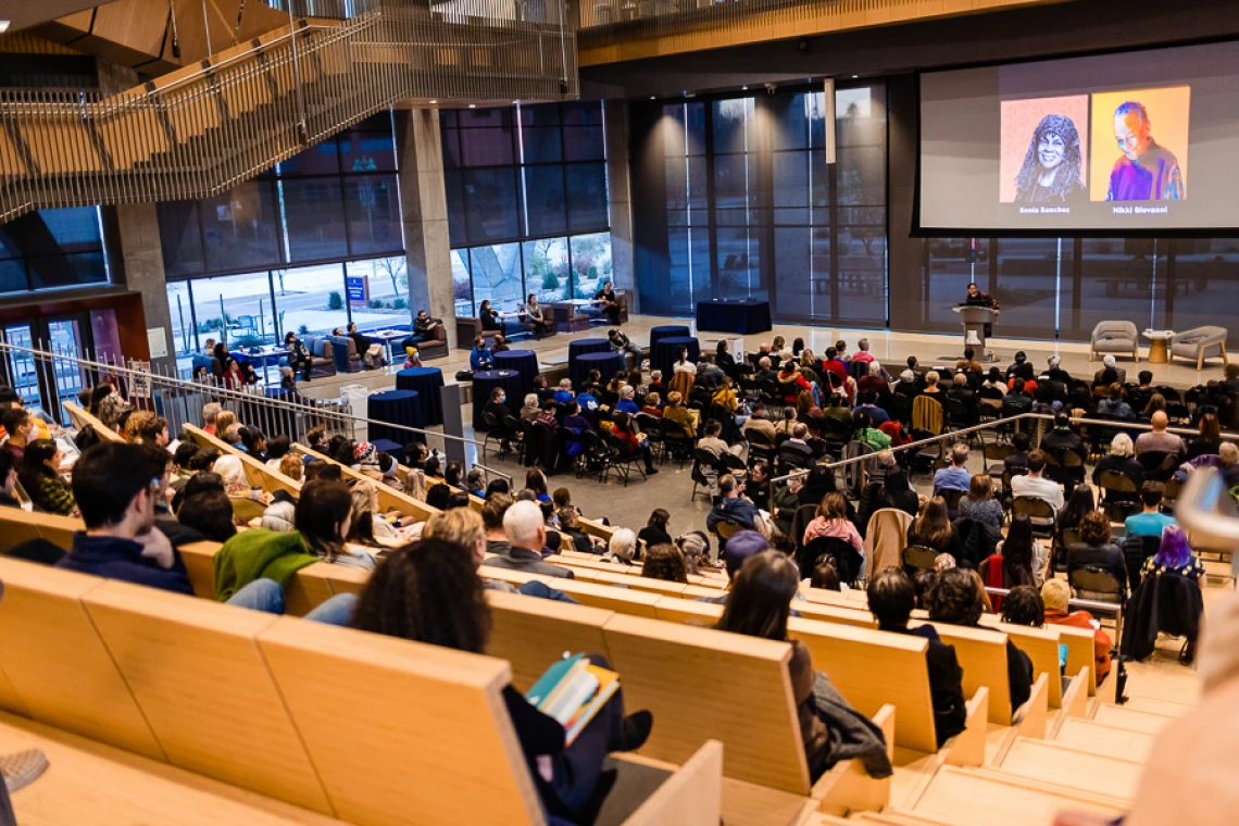 Audience view during keynote