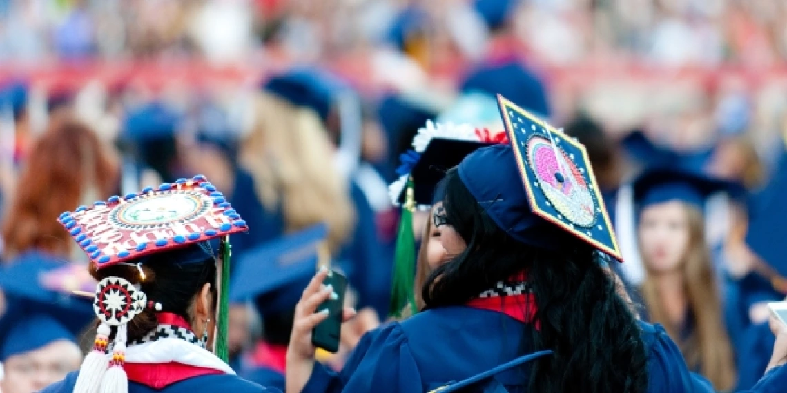 U of A Students at Commencement