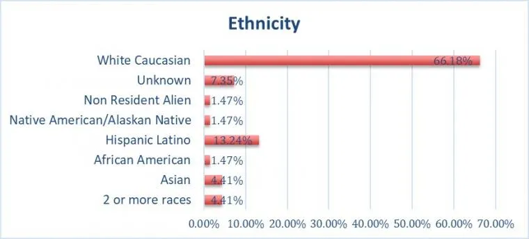 PIF 2020 Ethnicity Table