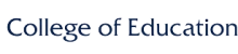 College of Education logo